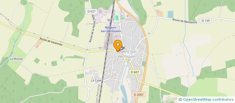 localisation de l'entreprise MONSIEUR FABRICE LEMAIRE à NOGENT-SUR-VERNISSON