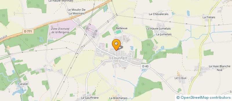 localisation de l'entreprise MONSIEUR FABRICE LEMOINE  LOUISFERT