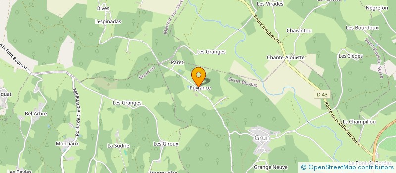 localisation de l'entreprise MONSIEUR FABRICE LEMPERNESSE  FOULEIX