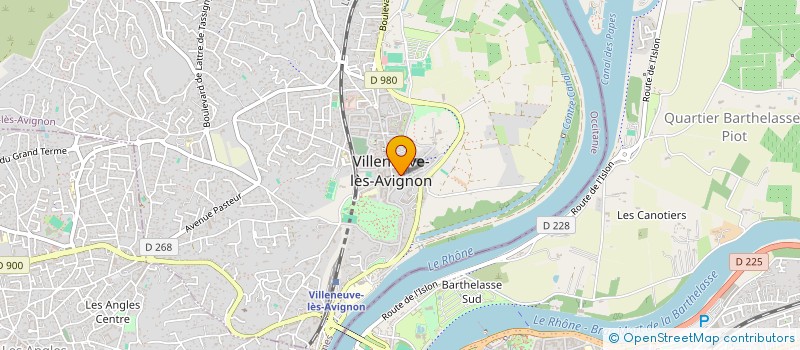 localisation de l'entreprise MONSIEUR FABRICE LEPELTIER  VILLENEUVE-LES-AVIGNON
