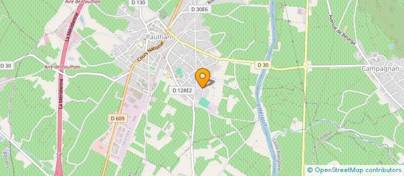 localisation de l'entreprise MONSIEUR FABRICE LEPICIER  PAULHAN