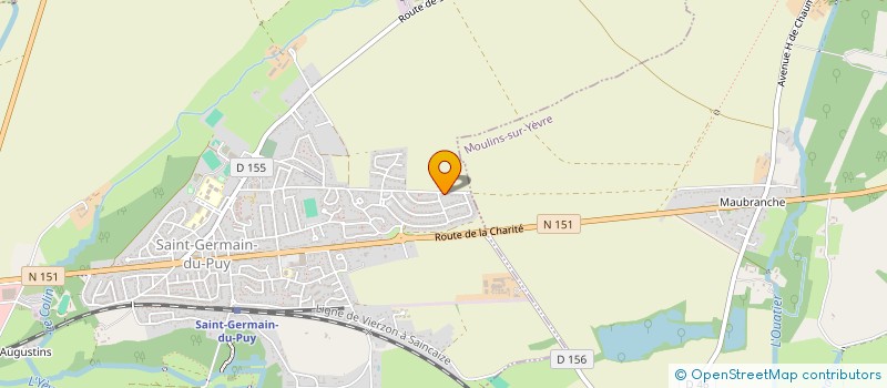 localisation de l'entreprise MONSIEUR FABRICE LEPOUTRE  SAINT-MICHEL-DE-VOLANGIS