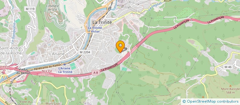 localisation de l'entreprise MONSIEUR FABRICE LERICHE à LA TRINITE