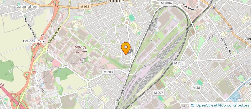 localisation de l'entreprise MONSIEUR FABRICE LEROY à LILLE