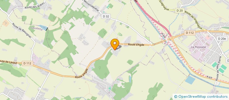 localisation de l'entreprise MONSIEUR FABRICE LEROY  SAINT-MARCEL-PAULEL