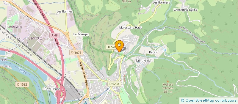 localisation de l'entreprise MONSIEUR FABRICE LERUSSI  VOREPPE