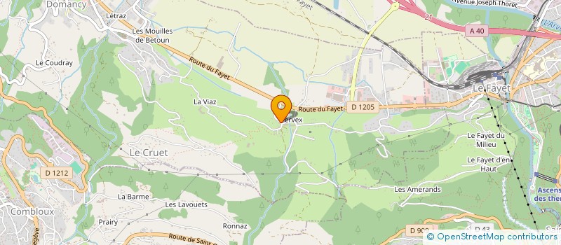 localisation de l'entreprise MONSIEUR FABRICE LESEVE à DOMANCY