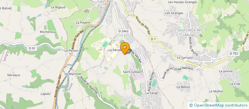 localisation de l'entreprise MONSIEUR FABRICE LETT à SAINT-PIERRE-LA-PALUD