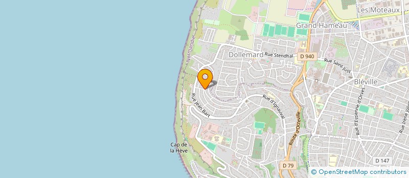 localisation de l'entreprise MONSIEUR FABRICE LEVAVASSEUR  SAINTE-ADRESSE