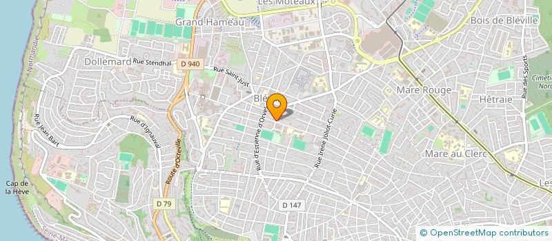 localisation de l'entreprise MONSIEUR FABRICE LEVESQUE  LE HAVRE