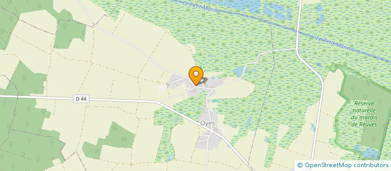 localisation de l'entreprise MONSIEUR FABRICE LIEGEOIS  OYES