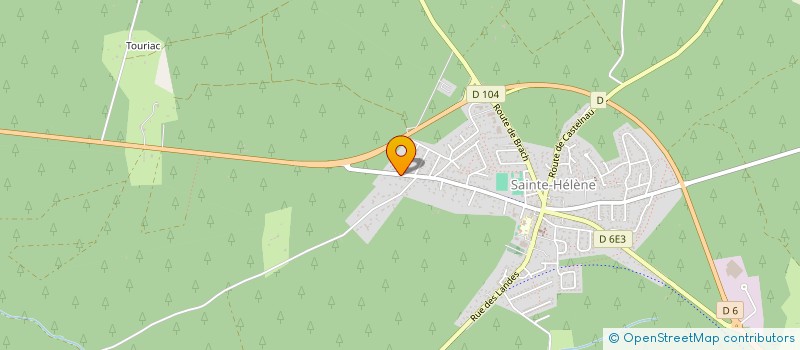 localisation de l'entreprise MONSIEUR FABRICE LIMA  SAINTE-HELENE