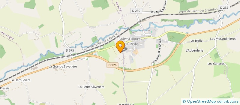 localisation de l'entreprise MONSIEUR FABRICE LOAEC à SAINTE-GAUBURGE-SAINTE-COLOMBE