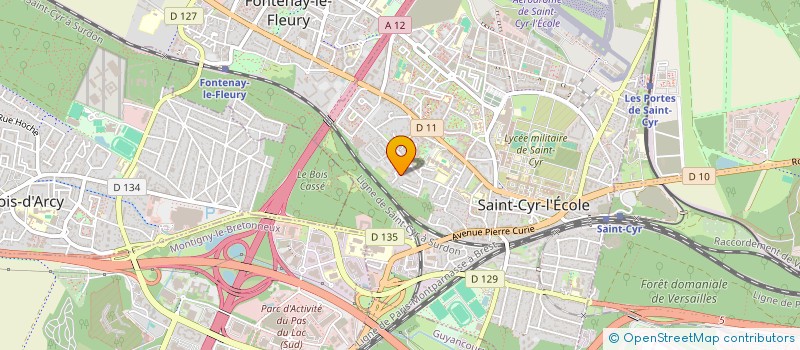 localisation de l'entreprise MONSIEUR FABRICE LOBE-SIKOTI à SAINT-CYR-L'ECOLE