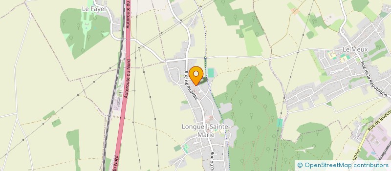 localisation de l'entreprise MONSIEUR FABRICE LOCMENT  LONGUEIL-SAINTE-MARIE