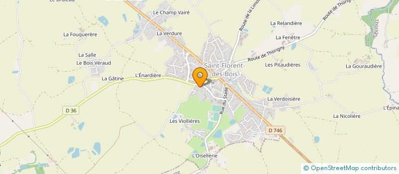 localisation de l'entreprise MONSIEUR FABRICE LOIZEAU  RIVES DE L'YON