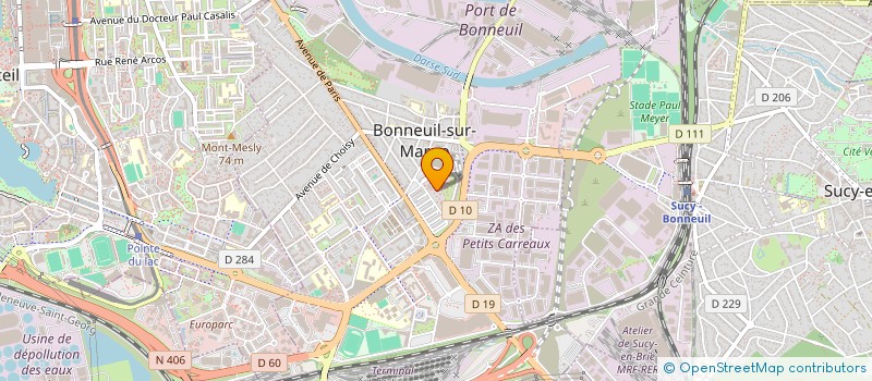 localisation de l'entreprise MONSIEUR FABRICE LONETE à BONNEUIL-SUR-MARNE
