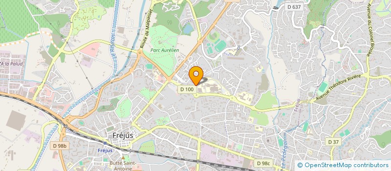 localisation de l'entreprise MONSIEUR FABRICE LONGO à FREJUS