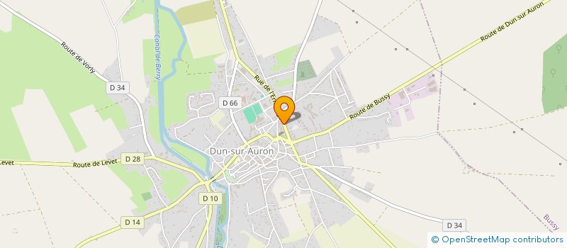 localisation de l'entreprise MONSIEUR FABRICE LOUP  DUN-SUR-AURON