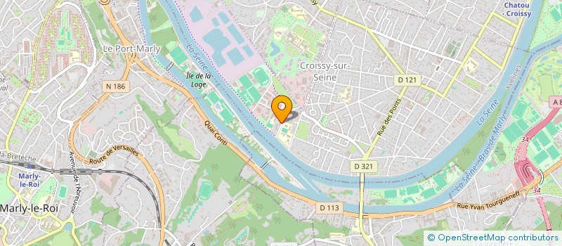 localisation de l'entreprise MONSIEUR FABRICE LOURENCO à CROISSY-SUR-SEINE