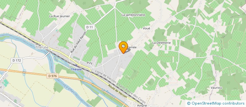 localisation de l'entreprise MONSIEUR FABRICE LOURENCO  THESEE