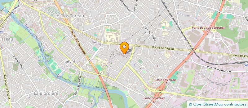 localisation de l'entreprise MONSIEUR FABRICE LUCIEN  NANTES