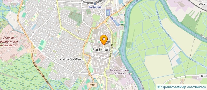 localisation de l'entreprise MONSIEUR FABRICE LUNG à ROCHEFORT
