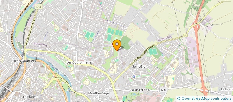 localisation de l'entreprise MONSIEUR FABRICE MABAYA  POITIERS