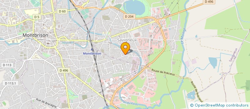 localisation de l'entreprise MONSIEUR FABRICE MACHON  SAVIGNEUX