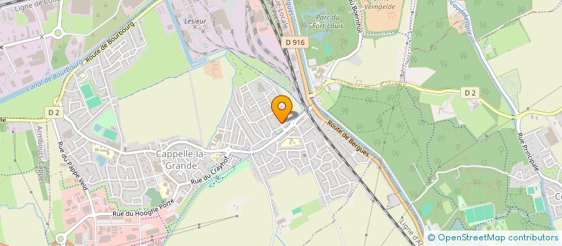 localisation de l'entreprise MONSIEUR FABRICE MACOUIN  CAPPELLE-LA-GRANDE