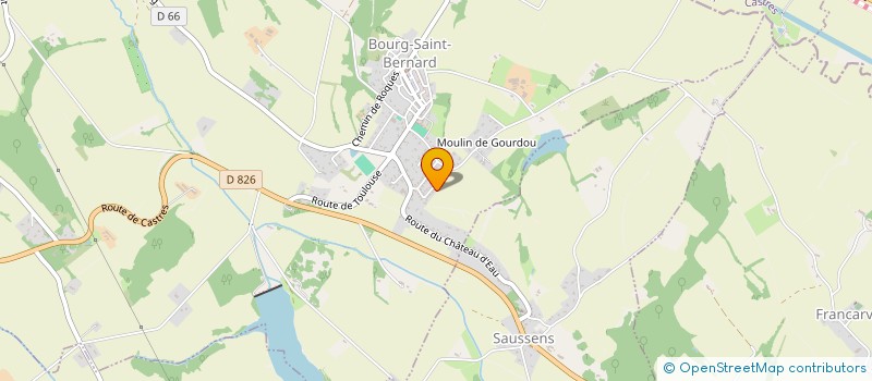 localisation de l'entreprise MONSIEUR FABRICE MAGNAN DE BELLEVUE  BOURG-SAINT-BERNARD