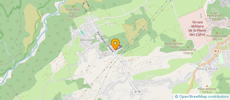 localisation de l'entreprise MONSIEUR FABRICE MALET  LE TAMPON