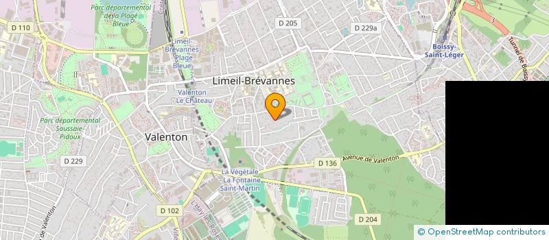 localisation de l'entreprise MONSIEUR FABRICE MAMELIN à LIMEIL BREVANNES