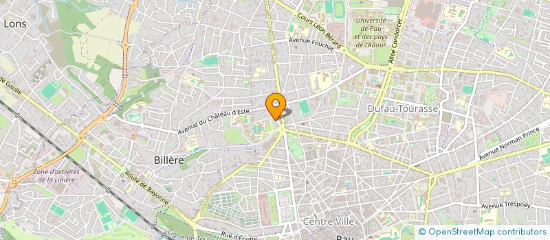 localisation de l'entreprise MONSIEUR FABRICE MARCIANO à PAU