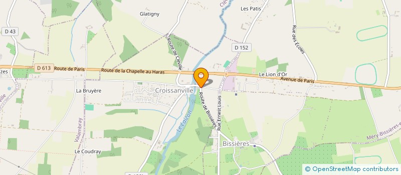 localisation de l'entreprise MONSIEUR FABRICE MARIE  MEZIDON VALLEE D'AUGE