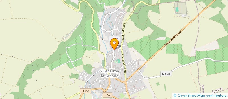 localisation de l'entreprise MONSIEUR FABRICE MARISCHI  VILLENAUXE LA GRANDE