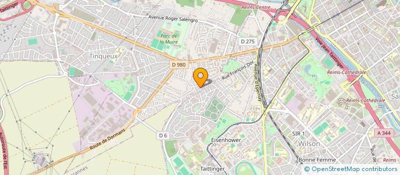 localisation de l'entreprise MONSIEUR FABRICE MARLE  TINQUEUX