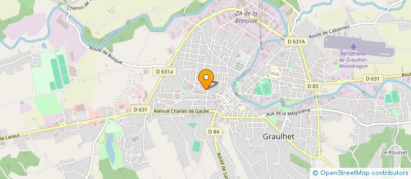 localisation de l'entreprise MONSIEUR FABRICE MARMION  GRAULHET