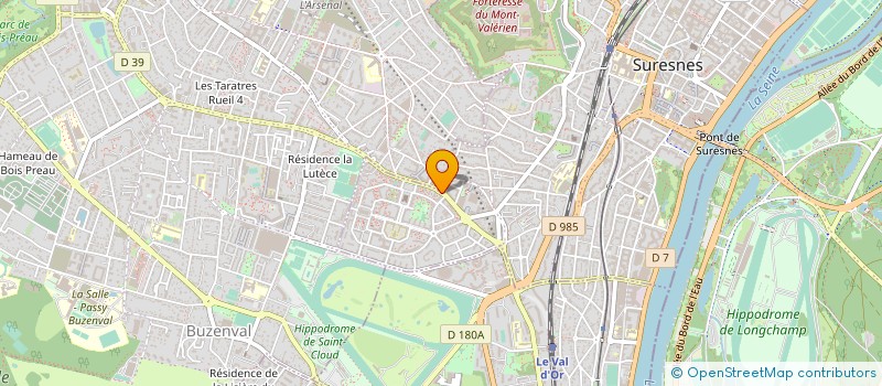 localisation de l'entreprise MONSIEUR FABRICE MARMITTE à SURESNES