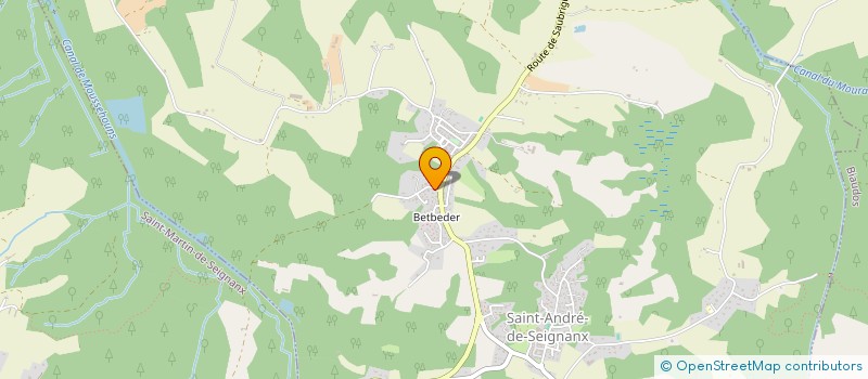 localisation de l'entreprise MONSIEUR FABRICE MAROT  SAINT-ANDRE-DE-SEIGNANX