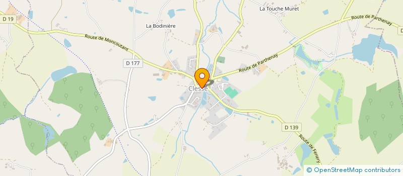 localisation de l'entreprise MONSIEUR FABRICE MARQUIS à CLESSE