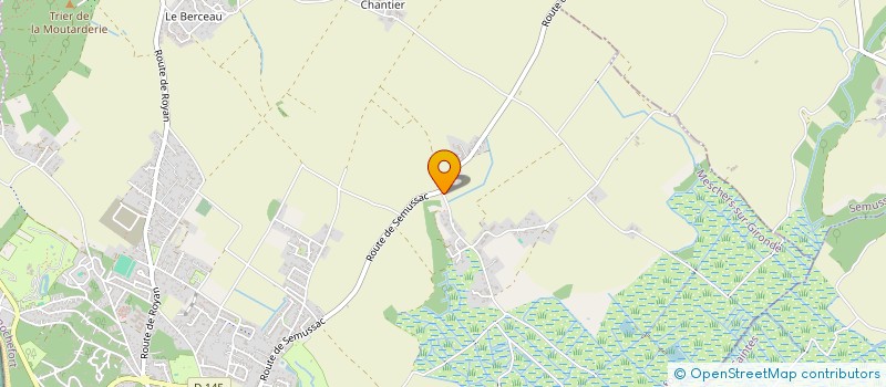 localisation de l'entreprise MONSIEUR FABRICE MARSAC  MESCHERS-SUR-GIRONDE