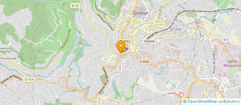 localisation de l'entreprise MONSIEUR FABRICE MARZIALE à GRASSE