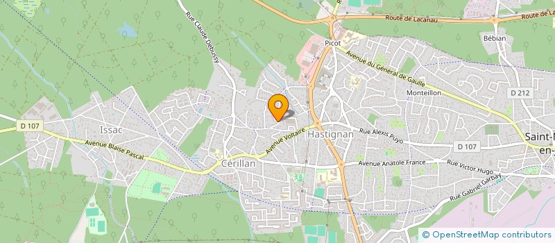 localisation de l'entreprise MONSIEUR FABRICE MASES  SAINT-MEDARD-EN-JALLES