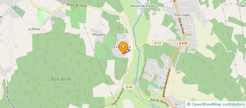 localisation de l'entreprise MONSIEUR FABRICE MASSON  LA COURONNE