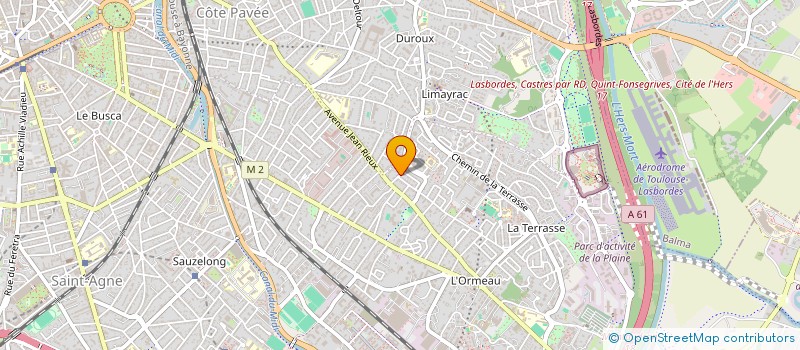 localisation de l'entreprise MONSIEUR FABRICE MATAGNE à TOULOUSE
