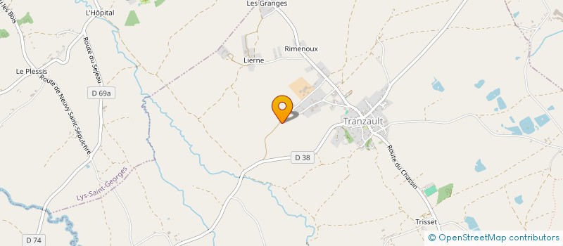 localisation de l'entreprise MONSIEUR FABRICE MATHEY à BUXIERES D'AILLAC