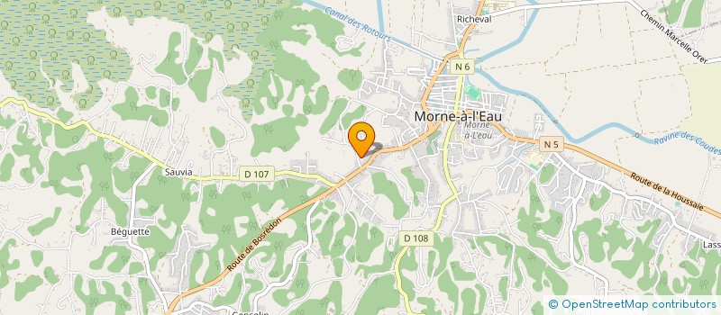 localisation de l'entreprise MONSIEUR FABRICE MATOU à MORNE A L'EAU