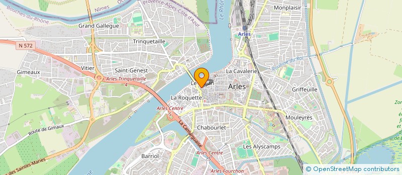 localisation de l'entreprise MONSIEUR FABRICE MAUGER  ARLES