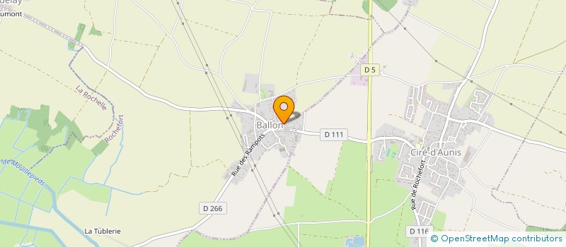 localisation de l'entreprise MONSIEUR FABRICE MAUMON  BALLON